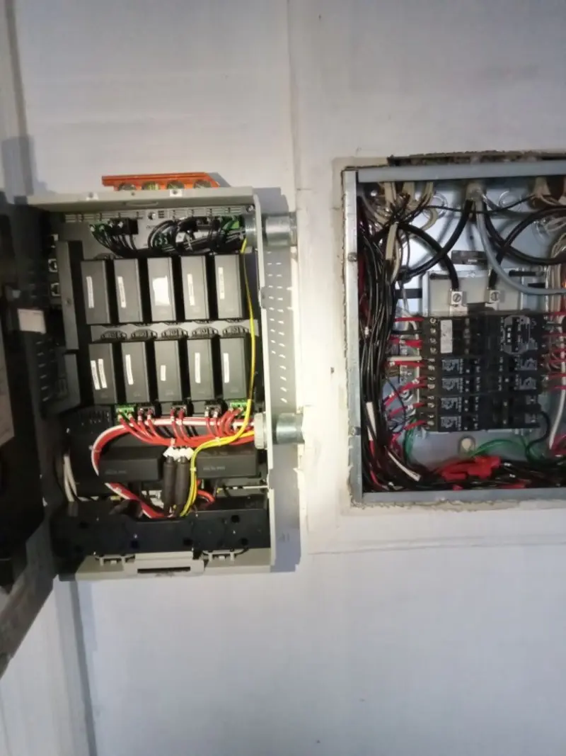 Electrical panel upgrade completed for Ring Doorbell Installation in Folkston